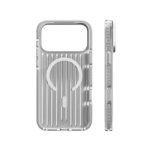 Чехол защитный VLP Pulse Case с MagSafe для iPhone 18 Pro Max, серебристый