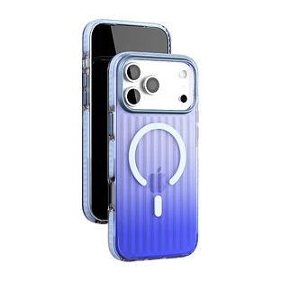 Чехол защитный VLP Pulse Case с MagSafe для iPhone 17 Pro Max, синий