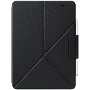 Чехол-книга PITAKA MagEZ Folio 2  Чёрный для iPad Pro 13 (M4)