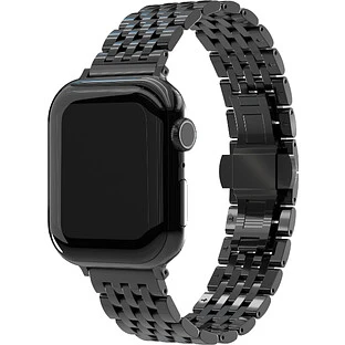 Ремешок из нержавеющей стали VLP Stark Band для Apple Watch 42/44/45/46/49 мм, черный