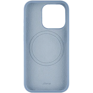 Чехол защитный uBear Touch Mag Case  iPhone 15 Pro  MagSafe  силикон  голубой