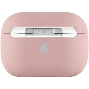 Чехол защитный Airpods Pro 2 Touch Pro Silicone Case, 1,5 мм усиленный, розовый