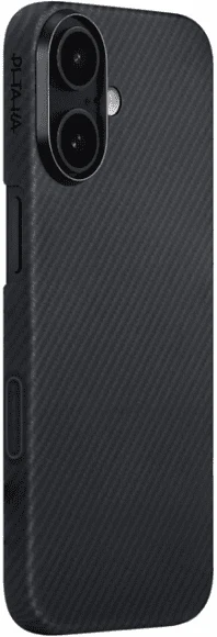 Чехол для телефона Pitaka Ultra-Slim для iPhone 17 (600D Black/Grey Twill)