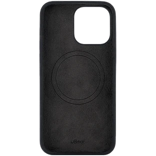 Чехол защитный uBear Touch Mag Case  iPhone 15 Pro Max  MagSafe  силикон  черный
