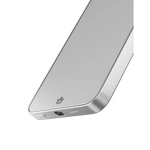 Аккумулятор внешний VLP Diamond Energy MagSafe, Qi2, 5000 mAh, 3A, USB-C, белый