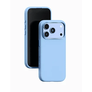 Чехол защитный VLP Aster Pro Case с MagSafe для iPhone 18 Pro Max, голубой
