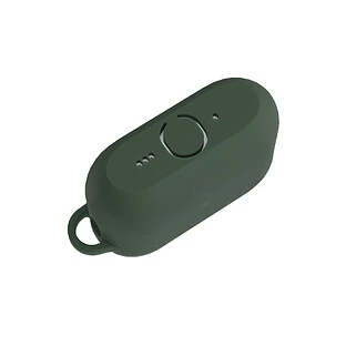 Чехол силиконовый VLP Charm Case для AirPods Pro 3, темно-зеленый Чехол силиконовый VLP Charm Case для AirPods Pro 3, темно-зеленый