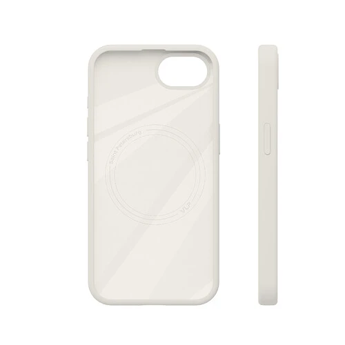 Чехол защитный VLP Aster Case с MagSafe для iPhone 16e/17e белый