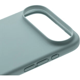 Чехол защитный uBear Touch Mag Case для iPhone Air, MagSafe совместимый, силикон, софт-тач, холодная мята