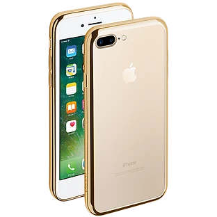 Защитный чехол DEPPA Gel Plus Золотой для iPhone 7 Plus/8 Plus