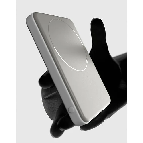 Аккумулятор внешний VLP Solid Energy 5000 mAh SSB, Qi2 20W, белый