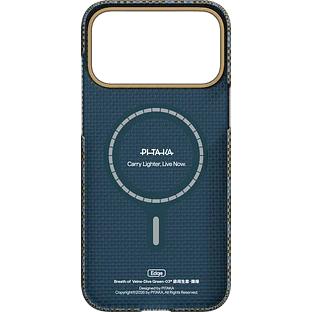 Чехол для телефона Pitaka Breath of Veins для iPhone 17 Pro Max (Dive Green)