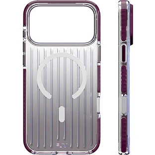 Чехол защитный VLP Pulse Case с MagSafe для iPhone 18 Pro Max, темно-вишневый