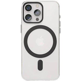 Чехол защитный  vlp  Diamond Case с MagSafe для iPhone 15 ProMax  черный Чехол защитный  vlp  Diamond Case с MagSafe для iPhone 15 ProMax  черный