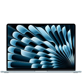 MacBook Air 15.3" M5 (10C CPU/10C GPU), 16GB, 512GB, Небесно-голубой