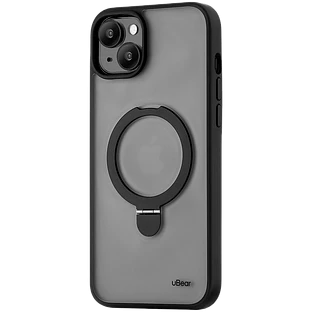 Чехол защитный uBear Clip Mag Case, iPhone 15, MagSafe, усиленный, черный Чехол защитный uBear Clip Mag Case, iPhone 15, MagSafe, усиленный, черный