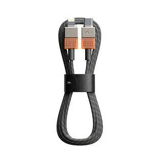 Кабель VLP NEO USB-C + Lightning, 27Вт, 1.5м, Amber Gray, с сертификацией MFI
