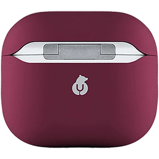 Чехол защитный Airpods 3 Touch Pro Silicone  Case, 1.5 мм усиленный, тёмно-фиолетовый