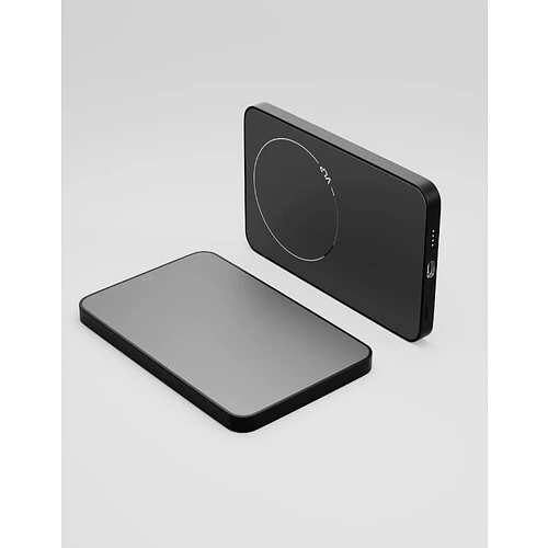 Аккумулятор внешний VLP Diamond Energy MagSafe, Qi2, 5000 mAh, USB-C, черный титан Аккумулятор внешний VLP Diamond Energy MagSafe, Qi2, 5000 mAh, USB-C, черный титан