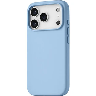 Чехол защитный uBear Touch Mag Case для iPhone 18 Pro, MagSafe совместимый, силикон, софт-тач, голубой