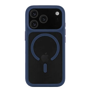 Чехол защитный uBear Shade Case для iPhone 17 Pro, MagSafe совместимый, усиленный, силк-тач, синий Чехол защитный uBear Shade Case для iPhone 17 Pro, MagSafe совместимый, усиленный, силк-тач, синий