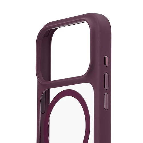 Чехол защитный uBear Shade Case для iPhone 18 Pro, MagSafe совместимый, усиленный, силк-тач, бургунди