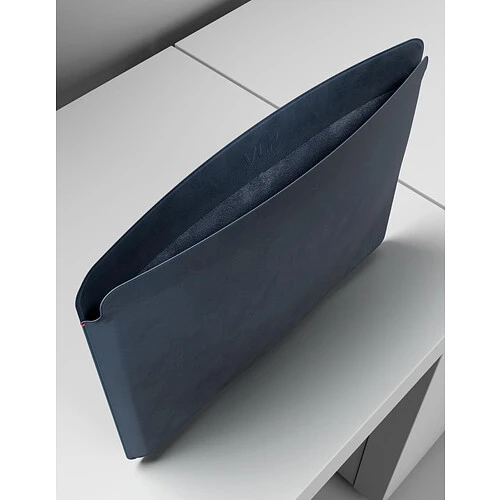 Чехол защитный VLP Velar Sleeve для MacBook Air (13.6") из экокожи, темно-синий