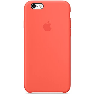 Защитный чехол APPLE силиконовый Абрикосовый для iPhone 6/6s