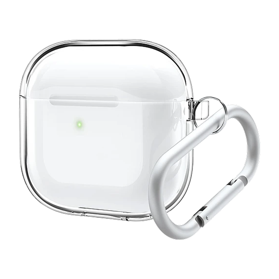Elago для AirPods 4 чехол Clear Hang case Transparent