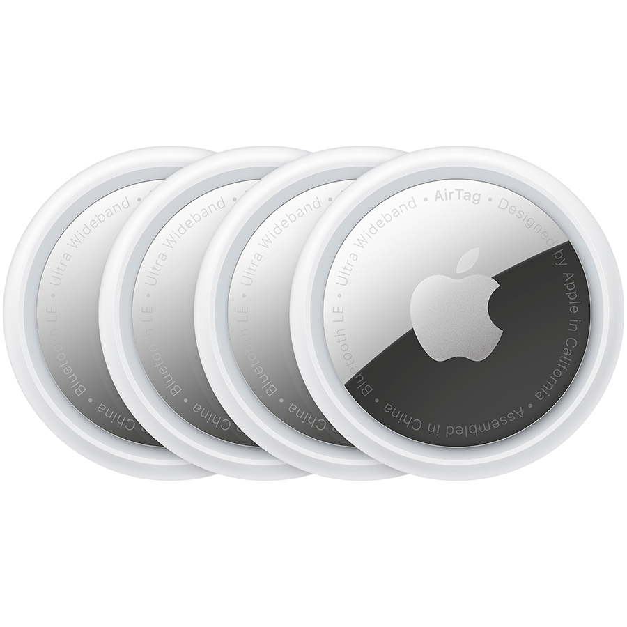 Метка Apple AirTag A2187 компл.: 4шт/серебристый Метка Apple AirTag A2187 компл.: 4шт/серебристый