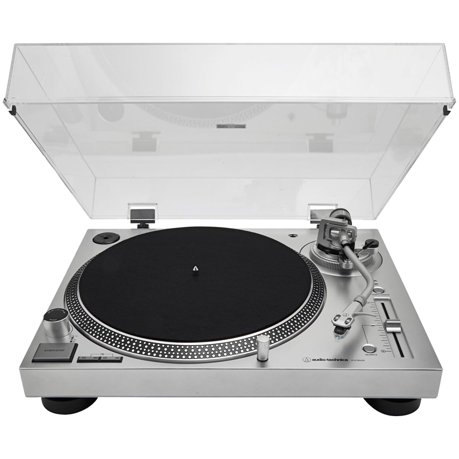 Виниловый проигрыватель Audio-Technica AT-LP140XPSVE, Cеребристый