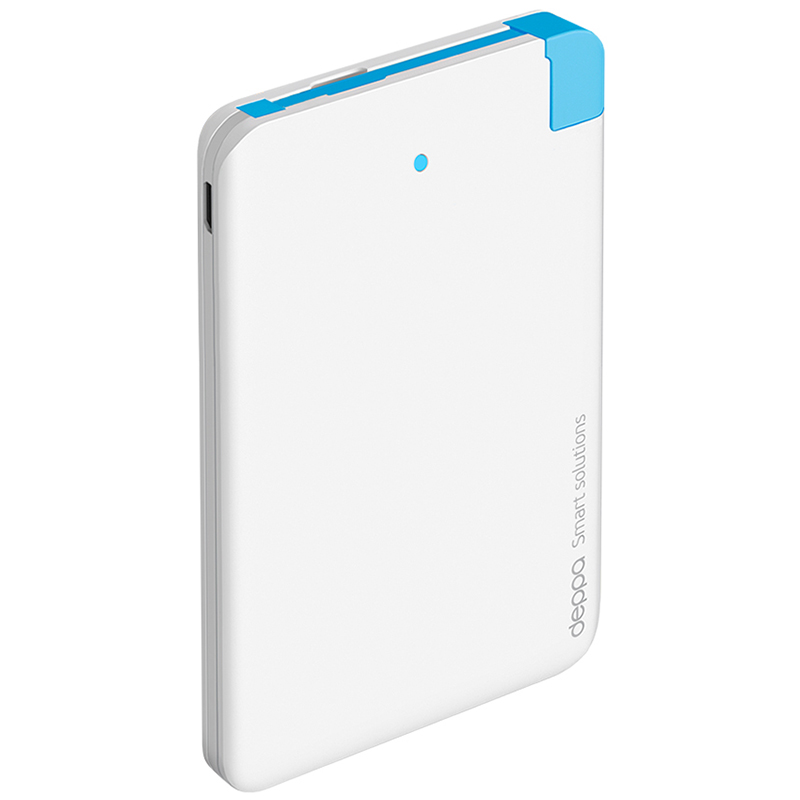 Зарядное устройство DEPPA NRG Slim, 2500 мА·ч, Li-pol