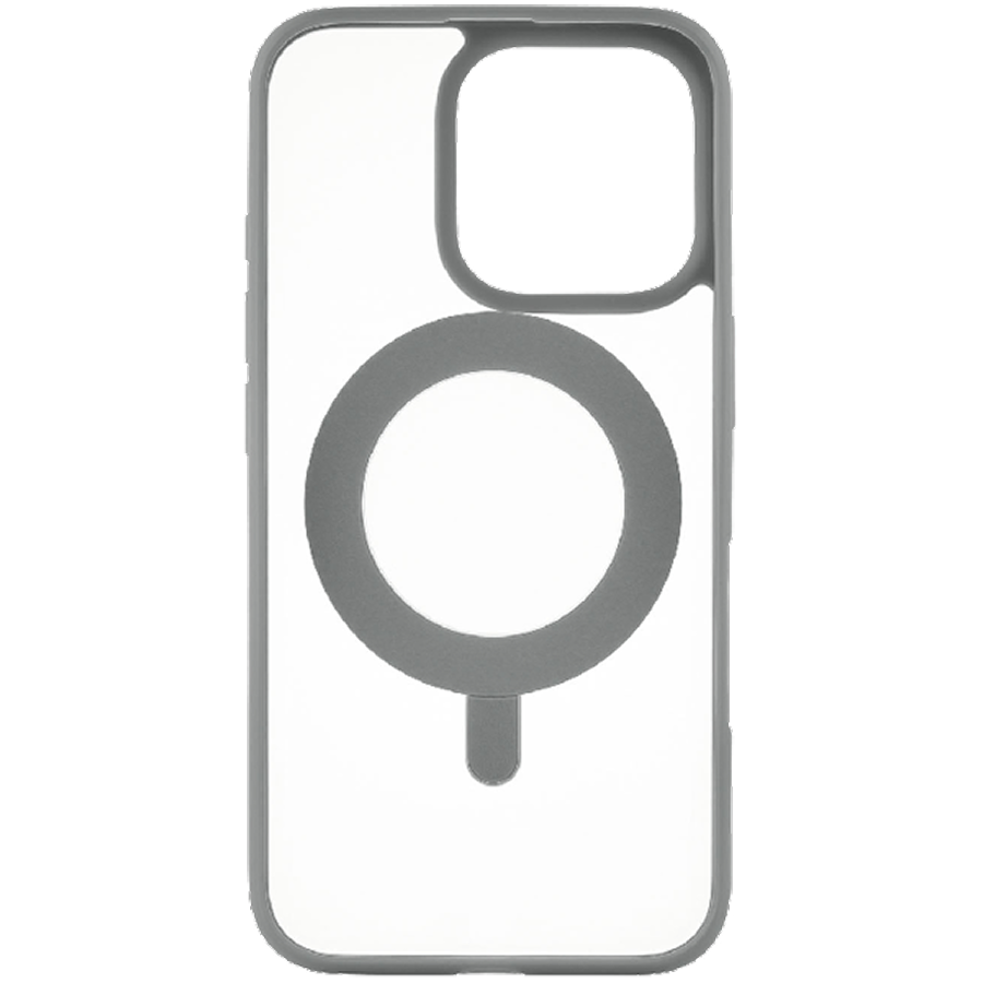 Чехол защитный uBear Сlip 360 Mag Case iPhone 16 Pro, силк-тач, серый