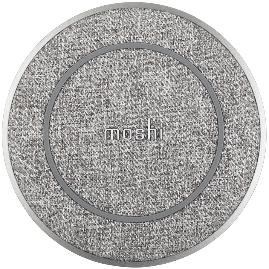 Беспроводное зарядное устройство MOSHI USB Тип C, 10 Вт, Серый