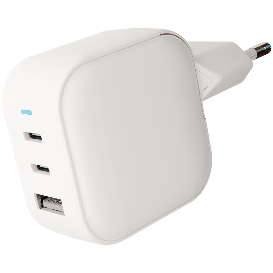 Адаптер питания VLP 3*USB/USB-C 2*USB Type C, USB Type-A, 65 Вт Адаптер питания VLP 3*USB/USB-C 2*USB Type C, USB Type-A, 65 Вт