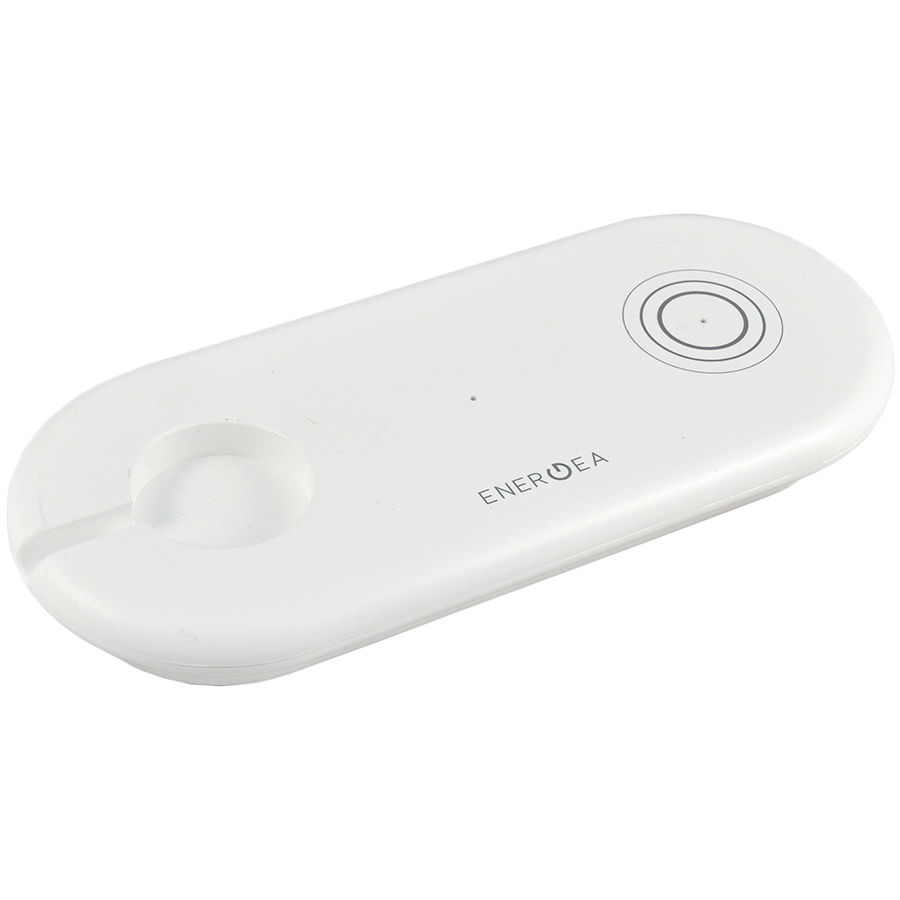 Беспроводное зарядное устройство ENERGEA WiDisc Duo, 10 Вт, Белый
