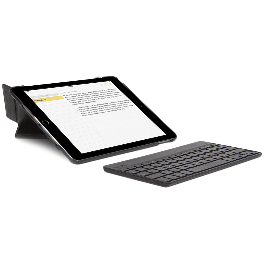 Чехол-клавиатура MOSHI VersaKeyboard  Чёрный для iPad (5-го и 6-го поколения)