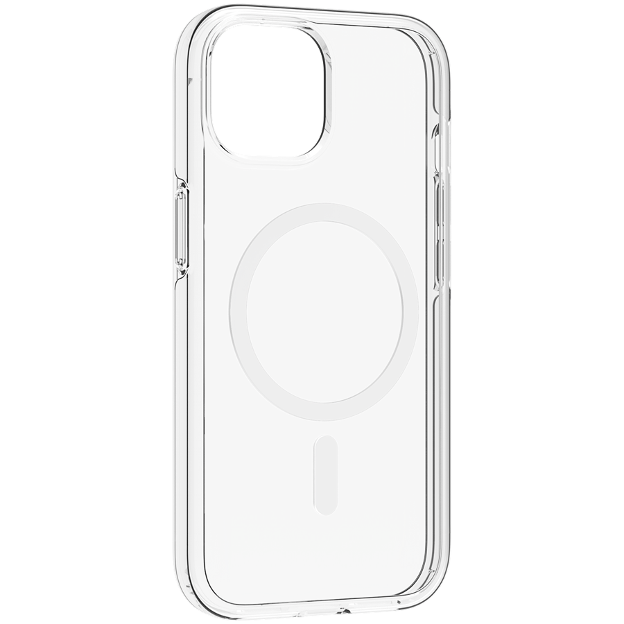 Чехол защитный VLP Puro Case с MagSafe для iPhone 16 Pro  прозрачный